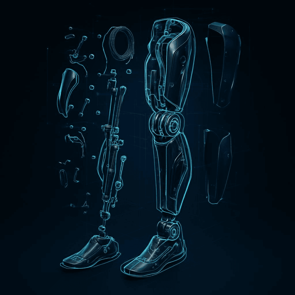 Prosthetic limb preview